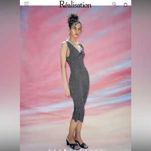 NWT Realisation par Stephanie black dress